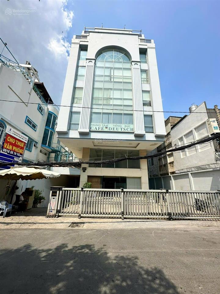 Bán nhà mặt tiền lê quý đôn, phường 6, quận 3  15,5m x 22m  1 hầm 10 tầng  308 triệu/th  135 tỷ