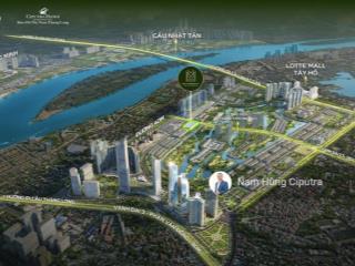 Bán biệt thự ciputra khu lõi trong công viên 120m2 xây 4 tầng 1 hầm, nhà mới. giá hơn 400tr