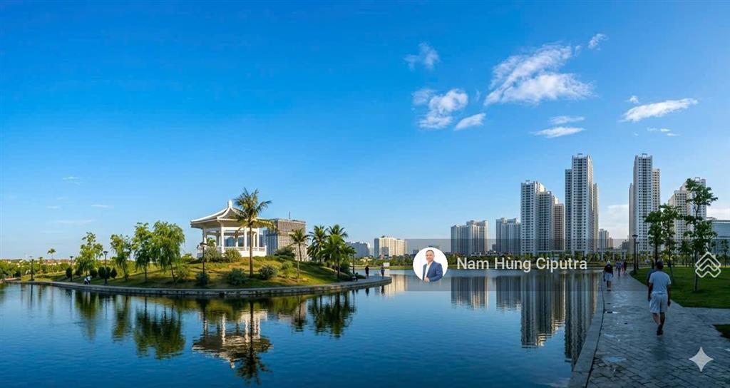 Bán biệt thự thành phố giao lưu 241m 2 mặt đường, 1 đường mặt hồ và 1 đường công viên nội khu