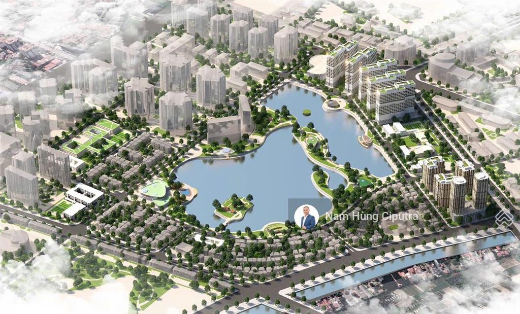 Bán biệt thự thành phố giao lưu 241m 2 mặt đường, 1 đường mặt hồ và 1 đường công viên nội khu
