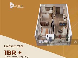 Quỹ căn 1 pn  view bể bơi  công viên tòa era landmark  tháng 1/2026