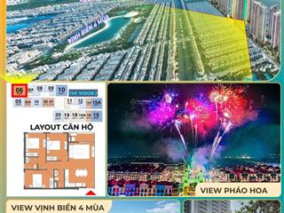 Bán 3 ngủ góc đẹp nhất  tòa v2  eralandmark  view bắn pháo hoa  tầng đẹp