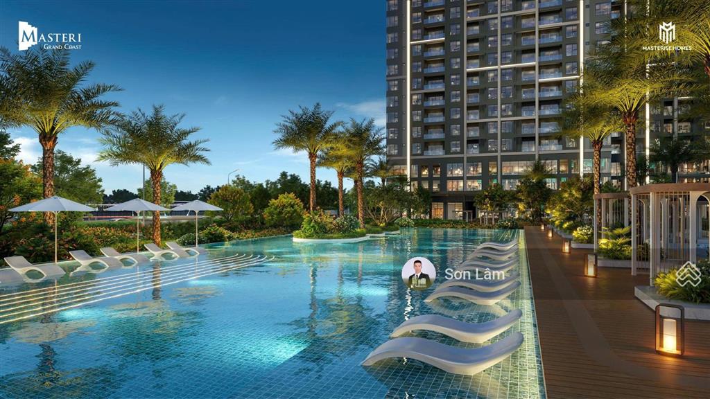Quỹ căn studio  view hồ đẹp nhất dự án masteri grand coast tháng 5/2026