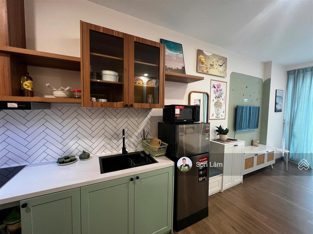 Chính chủ cho thuê căn 1pn  view đảo  toà sky oasis  full đồ