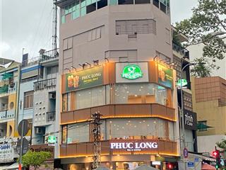 Bán góc 2 mặt tiền hiếm quận 4  5.5 x 15m nhà 4 tầng, hợp đồng thuê 80 triệu/tháng  33 tỷ