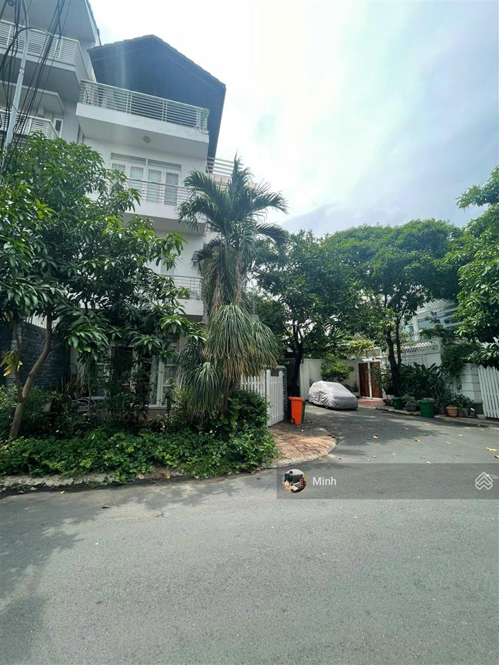 Bán nhà góc ven sông sài gòn trẫn não, an khánh quận 2  8x16m nở 12m. 48 tỷ