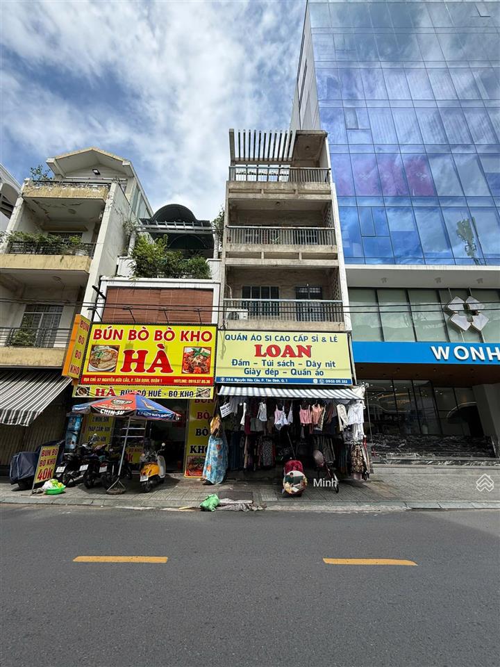 Mặt tiền 8x24m chợ tân định  nguyễn hữu cầu quận 1  giá 85 tỷ ( ctxd hầm 7 tầng )