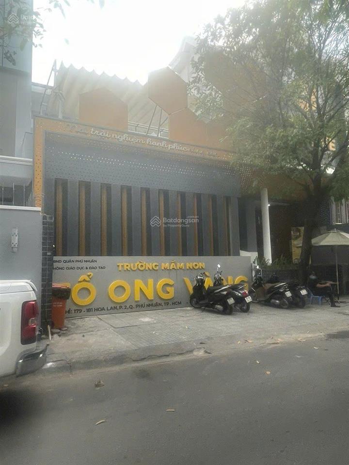 Cho thuê nhà hoa lan phú nhuận  16 x 18m 4 tầng  giá 170 triệu/tháng kdtd