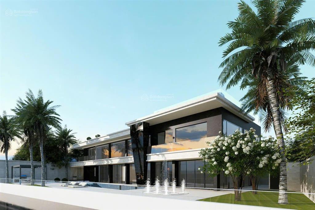 Bán villa trực diện sông sài gòn hơn 1300m²  nguyễn văn hưởng, thảo điền quận 2  nhà 3 tầng