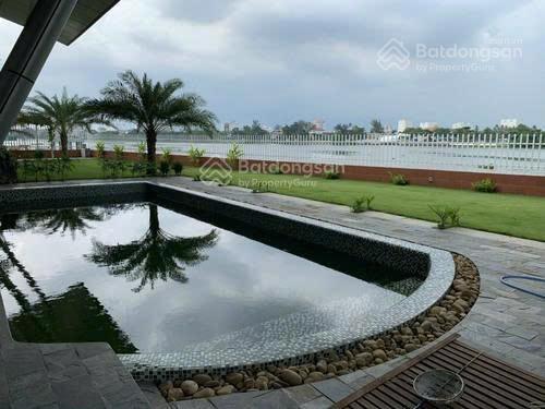 Bán villa trực diện sông sài gòn hơn 1300m²  nguyễn văn hưởng, thảo điền quận 2  nhà 3 tầng