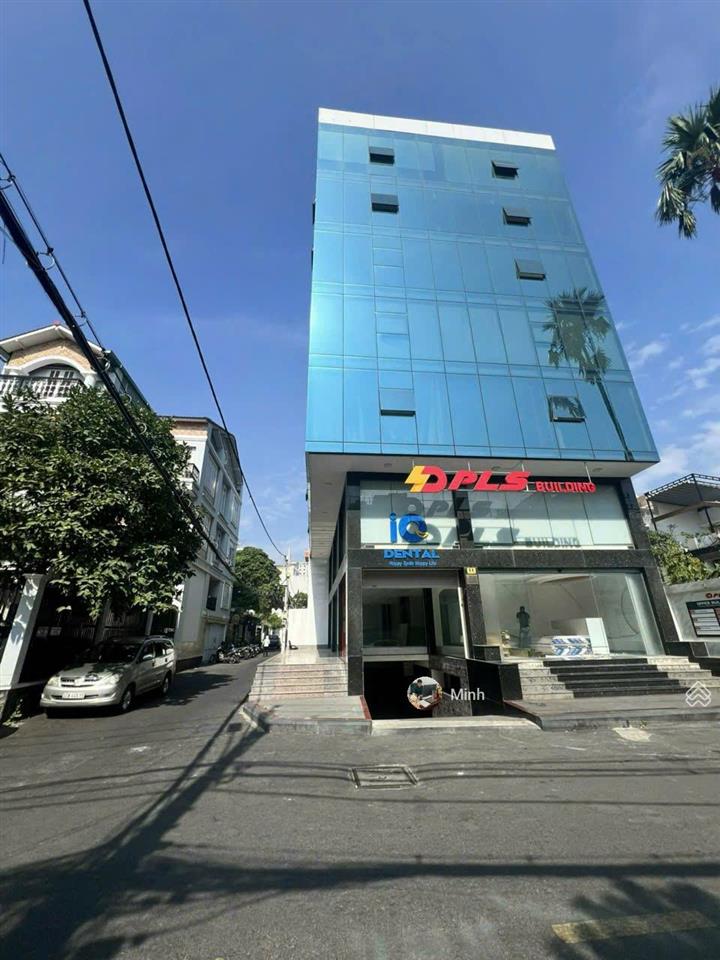 Hàng ngợp bán gấp tòa nhà góc phan đăng lưu  nguyễn huy tưởng, 12x20m, hầm 7 tầng  90 tỷ