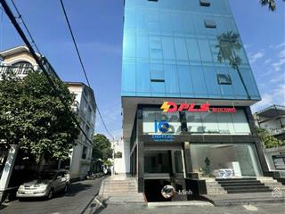 Hàng ngợp bán gấp tòa nhà góc phan đăng lưu  nguyễn huy tưởng, 12x20m, hầm 7 tầng  90 tỷ