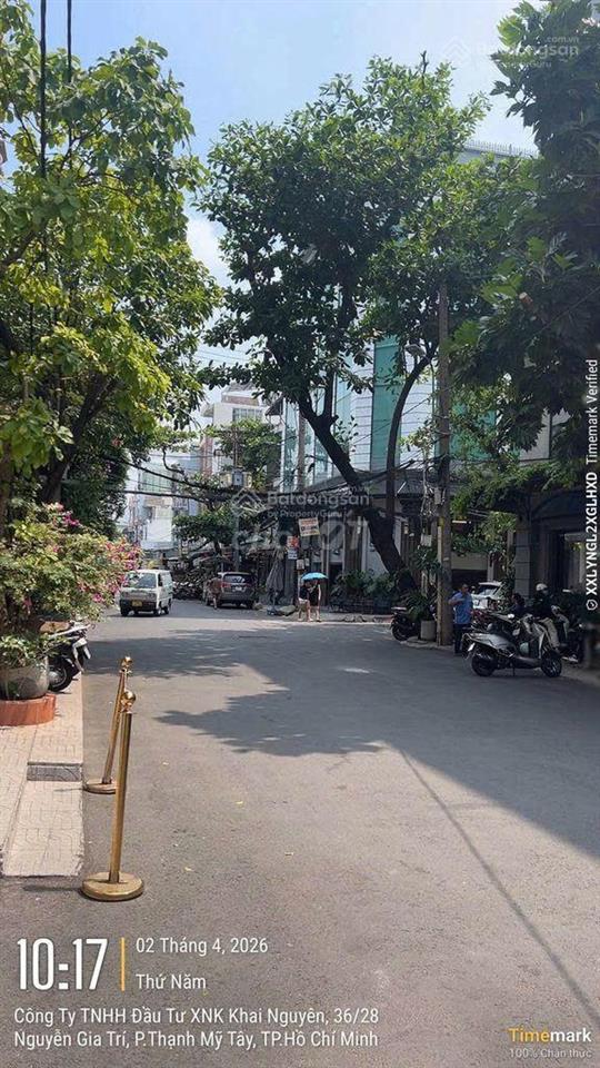 Bán nhà hẻm 12m nguyễn gia trí p25 bình thạnh  4x20m, 5 tầng, thang máy. giá 22 tỷ