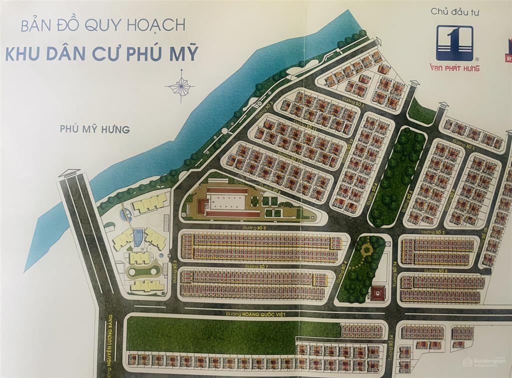 Bán đất nhà phố kdc phú mỹ, hoàng quốc việt, quận 7 giá 145 triệu/m2