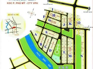 Bán đất biệt thự song lập kdc phú mỹ  vạn phát hưng, quận 7 giá 150 triệu/m2
