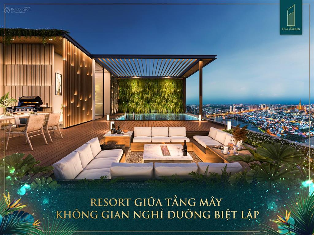 Bán căn hộ duplex penthouse the peak garden, nguyễn lương bằng, quận 7 giá 9,8 tỷ
