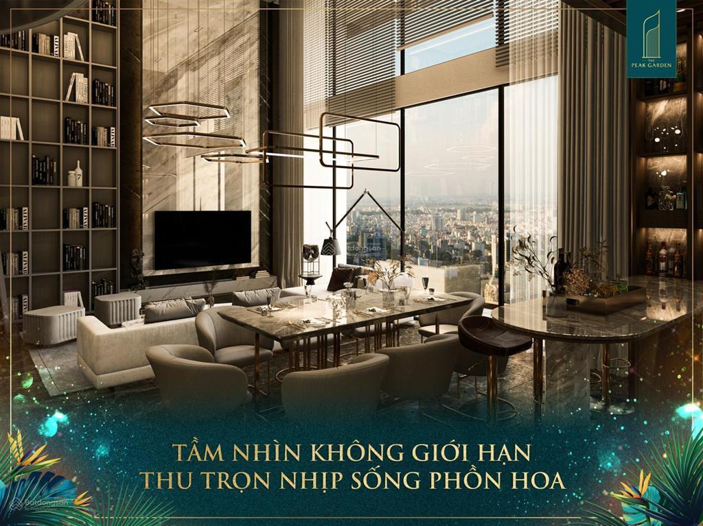Bán căn hộ duplex penthouse the peak garden, nguyễn lương bằng, quận 7 giá 9,8 tỷ