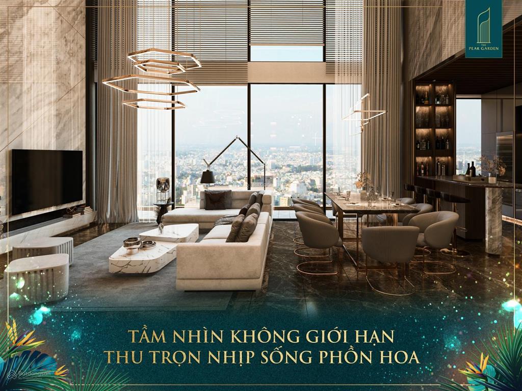 Bán căn hộ duplex penthouse the peak garden, nguyễn lương bằng, quận 7 giá 9,8 tỷ
