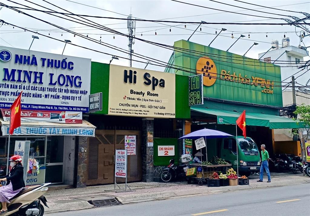 Mặt tiền kinh doanh dt 100m2 đường nhựa vỉa hè 10m, ctxd 1 hầm 5 tầng, đang cho thuê, giá 9,x tỷ