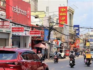 Mặt tiền kinh doanh dt 6mx23m=139m2, kết cấu 2 tầng đang có dòng tiền cho thuê