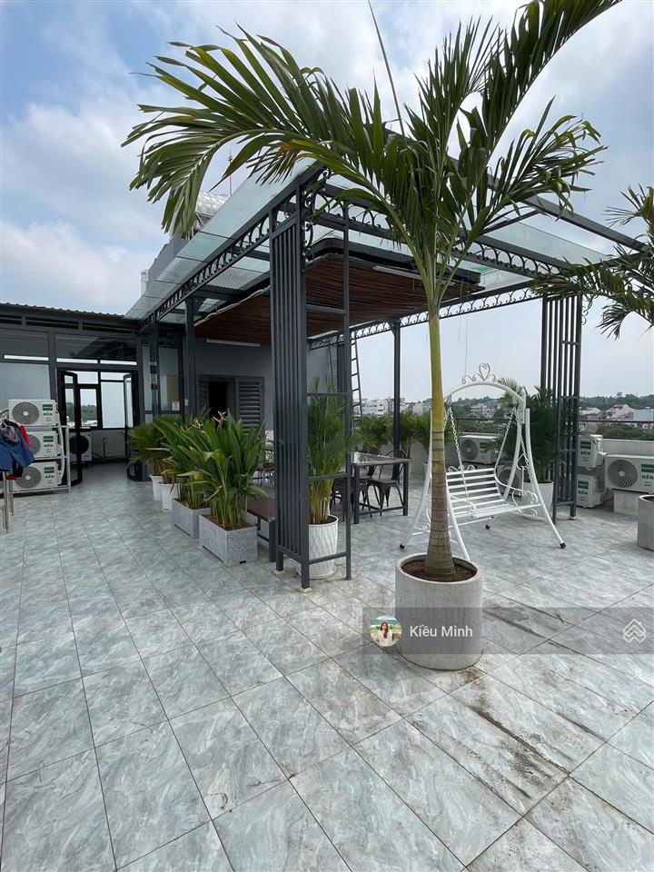 Tòa chdv 4 tầng dt 120m2 ngang 8m dt sàn 400m2 hoàn công đủ, dòng tiền 60tr/th