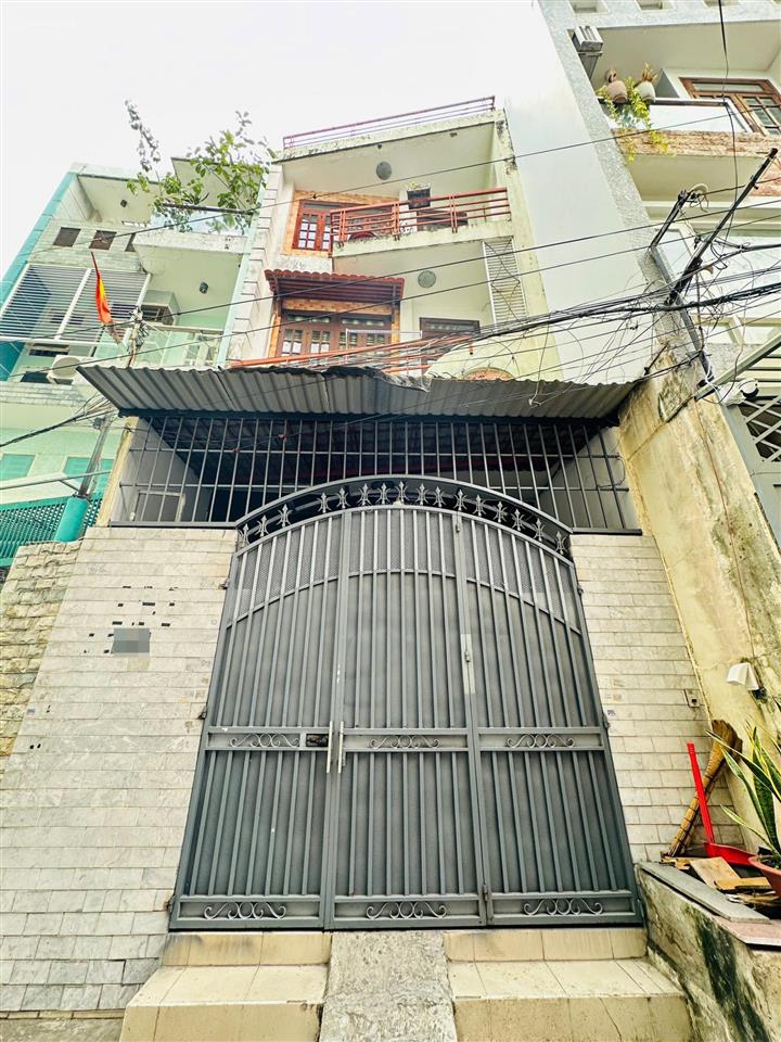 Cách mặt tiền 20m  bán nhà hẻm nhất chi mai 4.6x13m [nở hậu] 4 tầng btct ở ngay. chỉ 8.7 tỷ tl