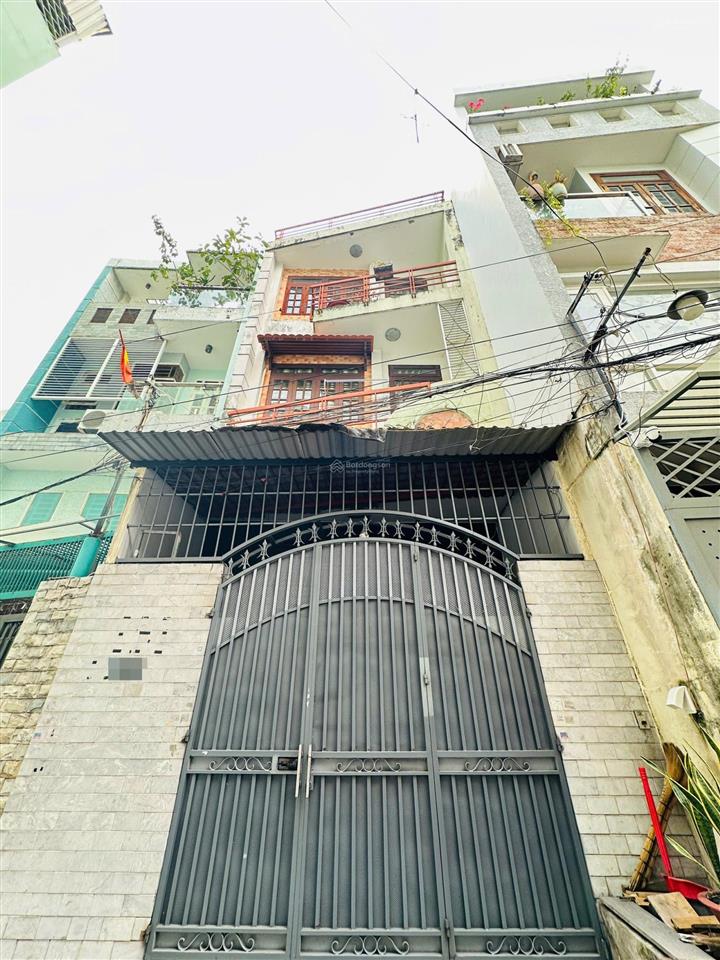 Cách mặt tiền 20m  bán nhà hẻm nhất chi mai 4.6x13m [nở hậu] 4 tầng btct ở ngay. chỉ 8.7 tỷ tl