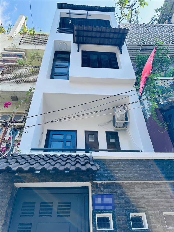 Nhà mới 4 tầng full nội thất có thang máy  hxh 5m trần mai ninh, 3x16m [nở hậu 3.2m]. giá 8.9 tỷ