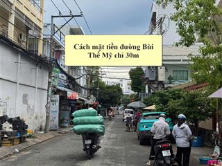 Bán nhà hxh 4m bùi thế mỹ  ni sư huỳnh liên, dt 3.9x15m (nở hậu) 2 tầng. chỉ 5.9 tỷ tl