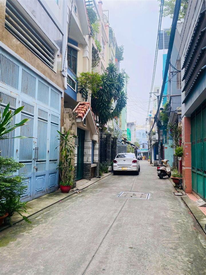 Bán nhà xe hơi đậu trong nhà hẻm 55/thành mỹ  gần chợ ông địa, 4x13m [3 tầng]. giá 7.8 tỷ
