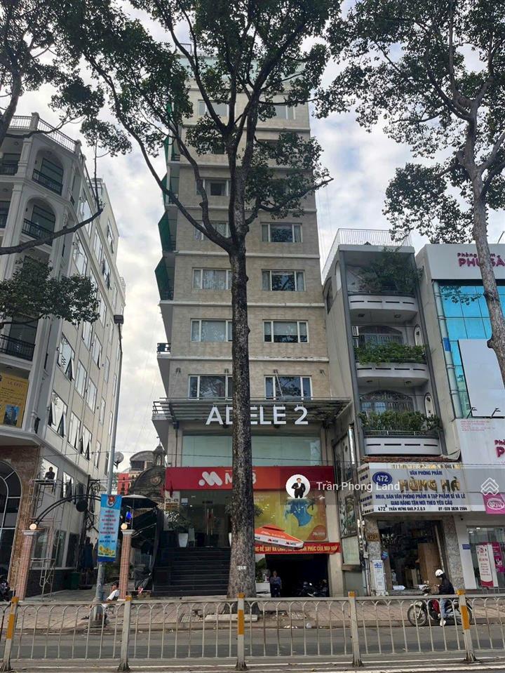 Chính chủ gửi bán nhà mặt tiền 472474 trần hưng đạo, q5, 8.7x25m, hầm trệt lửng 8 lầu, 0938 140 ***