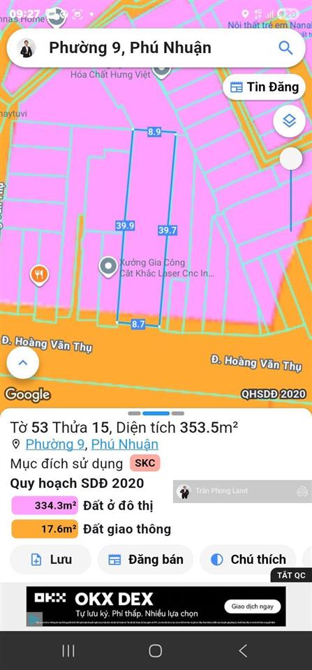 Chính chủ cho thuê nhà mặt tiền 26 hoàng văn thụ, q. phú nhuận, 9x40m, trệt lửng lầu, 0908 140 ***