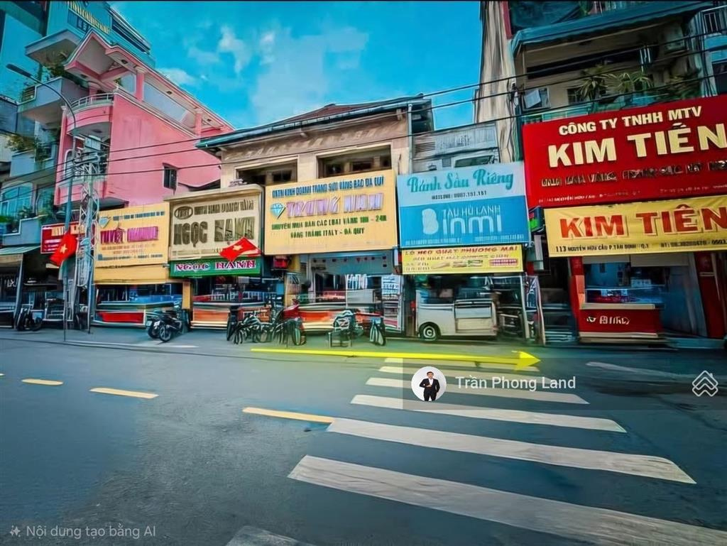 Chính chủ gửi bán nhà mặt tiền 109111 nguyễn hữu cầu, p. tân định, q1, 7.28x23.77m, 0938 140 ***