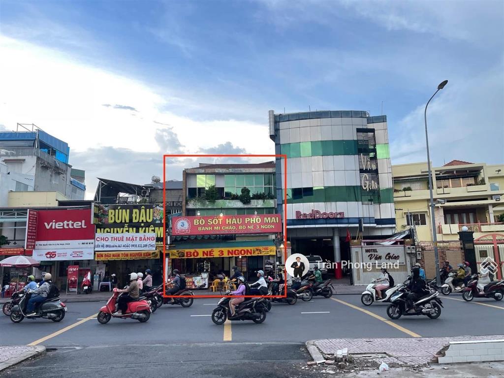 Chính chủ gửi bán nhà mặt tiền 740c nguyễn kiệm, p4, q. phú nhuận, 7.6(16.5)x38m, 0938 140 ***