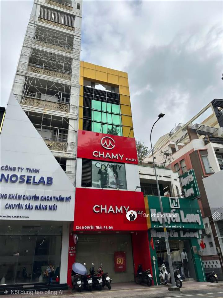 Chính chủ gửi bán nhà mặt tiền 124 nguyễn trãi, p3, q5, 5x21m, 105.4m2, trệt 3 lầu, 0938 140 ***
