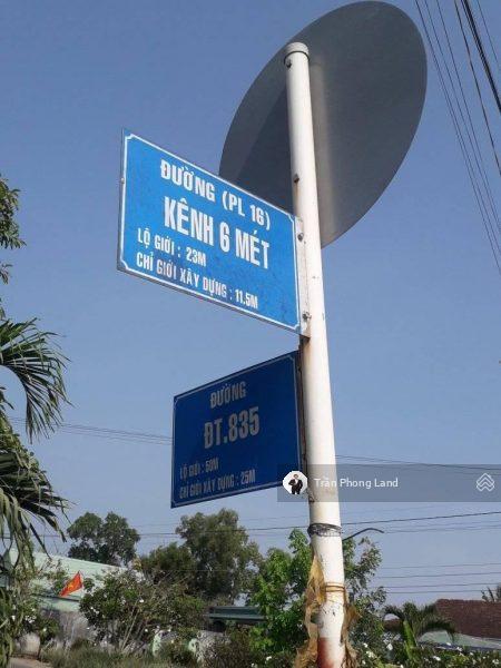 Chính chủ gửi bán lô đất mặt tiền đường kênh 6 mét, cần giuộc, long an, 2739m2, 0938 140 ***