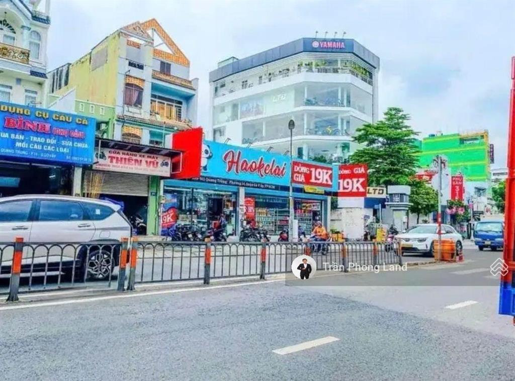 Chính chủ cho thuê nhà góc 2 mặt tiền 909911 quang trung, p14, q. gò vấp, 16.5(18)x34m, 0908 140 ***