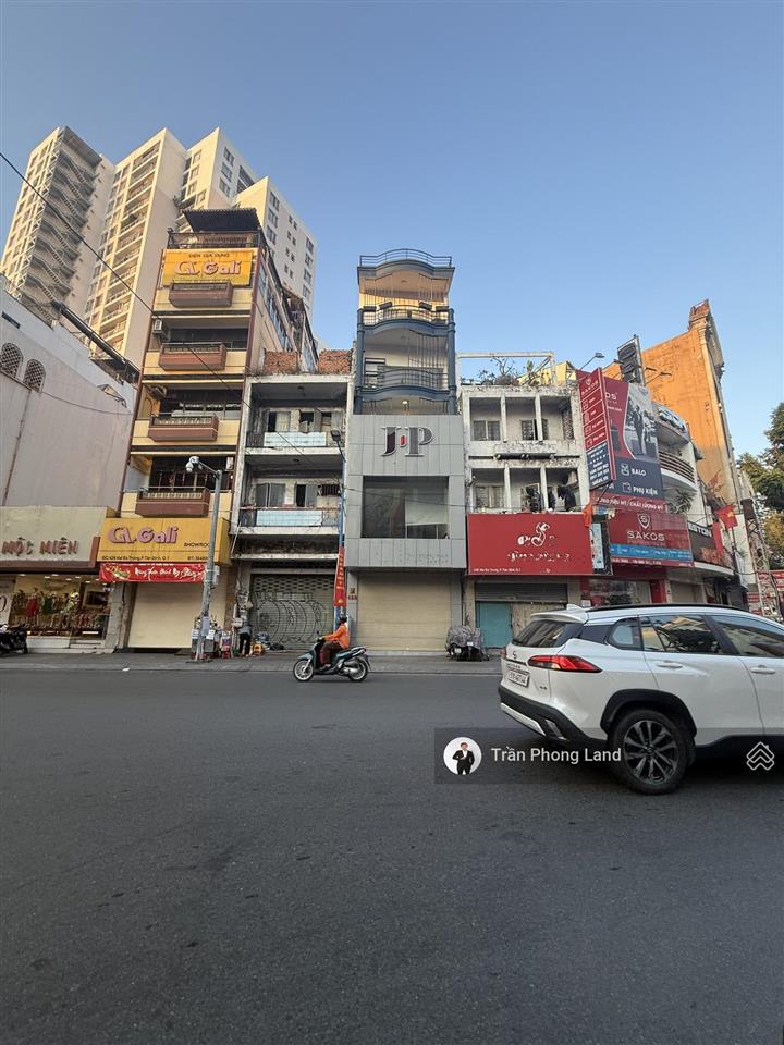 Chính chủ cho thuê nhà mặt tiền 422 hai bà trưng, p. tân định, q1, 4x25m, trệt 4 lầu, 0908 140 ***