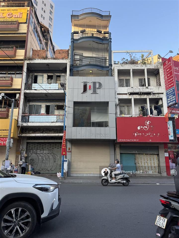 Chính chủ cho thuê nhà mặt tiền 422 hai bà trưng, p. tân định, q1, 4x25m, trệt 4 lầu, 0908 140 ***