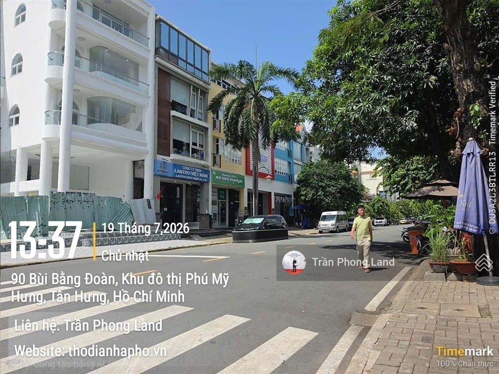 Chính chủ cho thuê nhà góc 2 mặt tiền 48 phan khiêm ích  bùi bằng đoàn, q7, 12x18.5m, 0908 140 ***