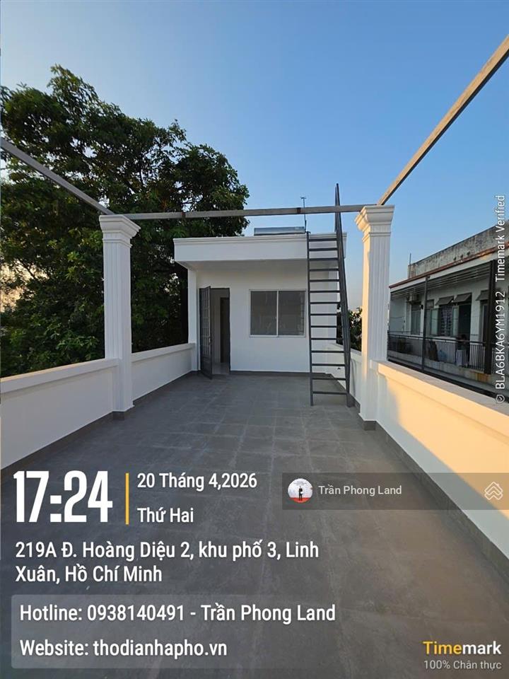 Chính chủ cho thuê nhà mặt tiền 213215 hoàng diệu 2, p. linh trung, tp. thủ đức, 8x25m, 0908 140 ***