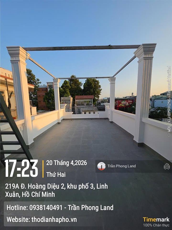 Chính chủ cho thuê nhà mặt tiền 213215 hoàng diệu 2, p. linh trung, tp. thủ đức, 8x25m, 0908 140 ***