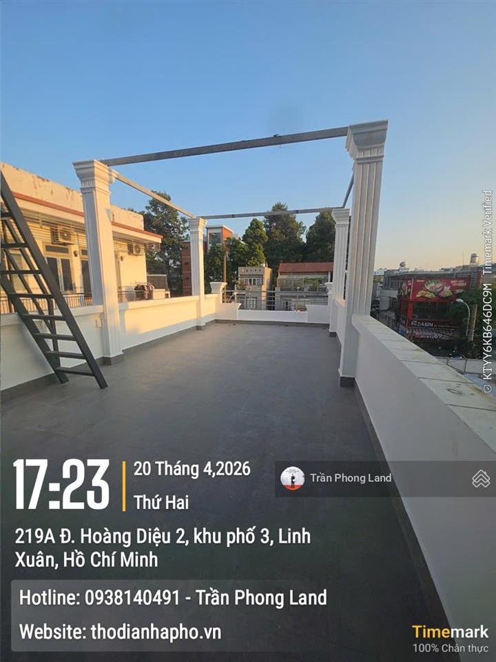 Chính chủ cho thuê nhà mặt tiền 213215 hoàng diệu 2, p. linh trung, tp. thủ đức, 8x25m, 0908 140 ***