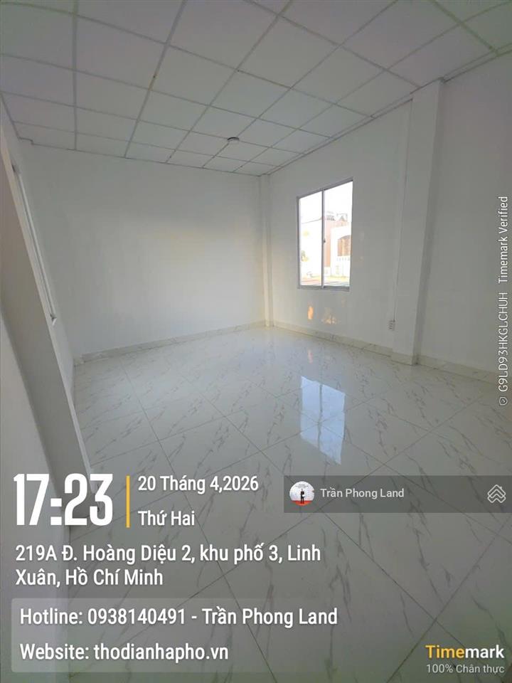 Chính chủ cho thuê nhà mặt tiền 213215 hoàng diệu 2, p. linh trung, tp. thủ đức, 8x25m, 0908 140 ***