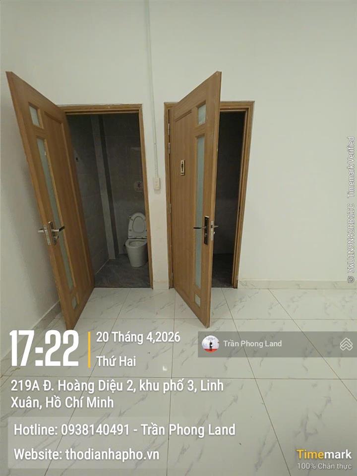 Chính chủ cho thuê nhà mặt tiền 213215 hoàng diệu 2, p. linh trung, tp. thủ đức, 8x25m, 0908 140 ***
