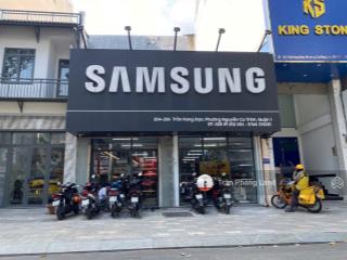 Chính chủ cho thuê nhà mặt tiền 204206 trần hưng đạo, p. nguyễn cư trinh, q1, 8x22m, 0908 140 ***