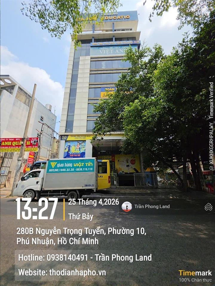 Chính chủ gửi bán toà nhà góc 2 mặt tiền 269a nguyễn trọng tuyển, p10, q. phú nhuận, 0938 140 ***