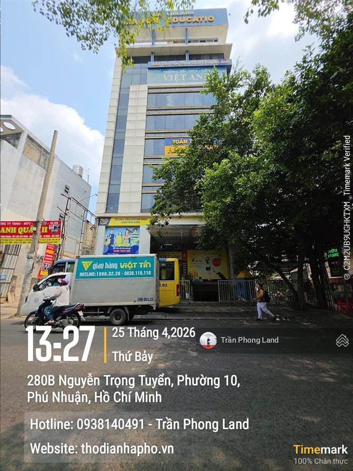 Chính chủ gửi bán toà nhà góc 2 mặt tiền 269a nguyễn trọng tuyển, p10, q. phú nhuận, 0938 140 ***
