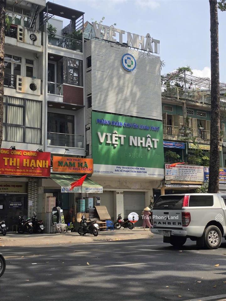 Chính chủ cho thuê nhà mặt tiền 372374 ngô gia tự, p4, q10, 7.5x14m, trệt 3 lầu, 0908 140 ***