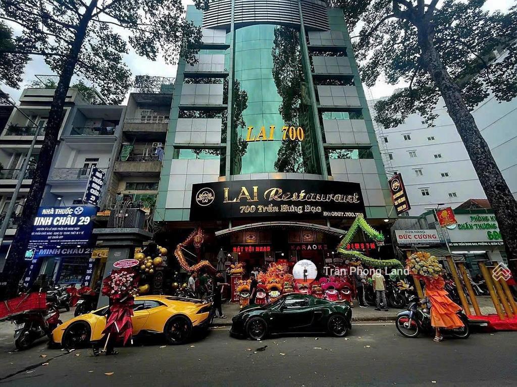 Chính chủ gửi cho thuê nhà mặt tiền 700 trần hưng đạo, p2, q5, 18x23m, trệt 6 lầu, 0908 140 ***